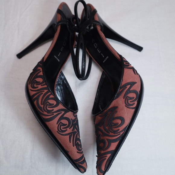 Vintage Casadei leather pointed toe heel - Picture 6 of 7